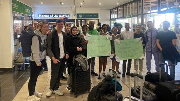 Besuch der Partnerschule in Namibia – Tag 1